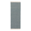 Loni runner, blue & off-white, 100% wool |High quality homewares