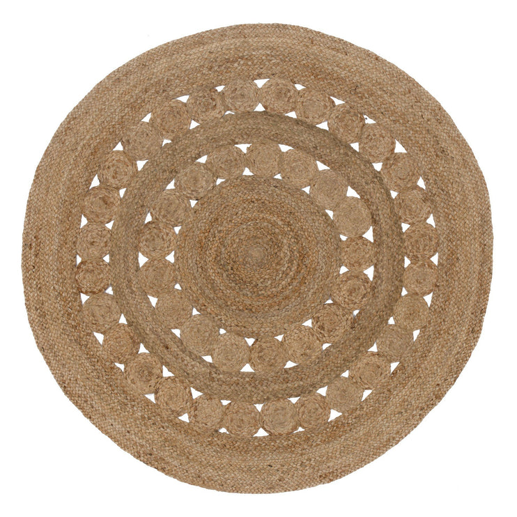 Asele rug, natural, 100% jute | URBANARA jute rugs