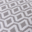 Kissenhülle Viana, Grau & Weiß, 100% Baumwolle | Hochwertige Wohnaccessoires