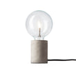 Tischlampe Salby, Hellgrau, 100% Beton | URBANARA Tischleuchten