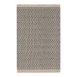 Teppich Lumaco, Anthrazit & Eierschale, 100% Wolle | Hochwertige Wohnaccessoires