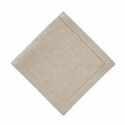 Serviette Cavaillon, Gold & Natur, 87% Leinen & 13% Lurex