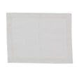 Cavaillon place mat, silver & white, 87% linen & 13% lurex