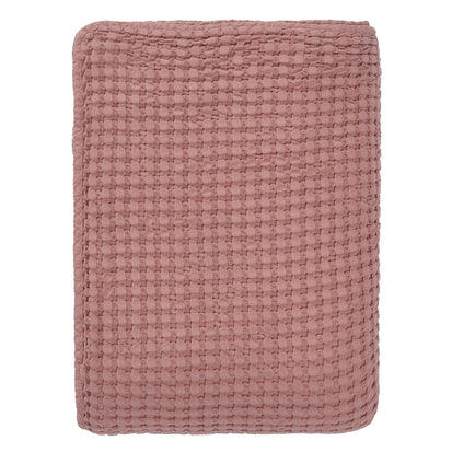 Veiros bedspread, dusty pink, 100% cotton