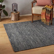 Charcoal & Off-white Gravlev Teppich | Home & Living inspiration | URBANARA