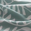 Tischdecke Eixo, Graugrün & Weiß & Natur, 100% Baumwolle & 100% Leinen | URBANARA Tischdecken