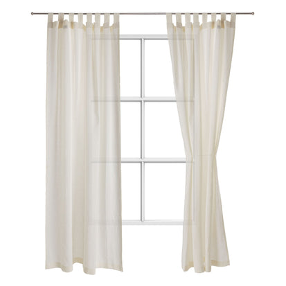 Cuyabeno curtain, cream, 100% linen