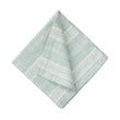 Lusis table runner, mint & white, 100% linen |High quality homewares