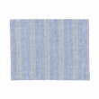 Lusis place mat, light blue & natural, 100% linen