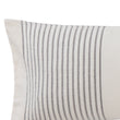 Kadan cushion cover, cream & black, 50% linen & 50% cotton |High quality homewares