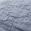 Kissen Lousa, Helles Graublau, 100% Leinen | Hochwertige Wohnaccessoires