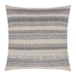 Bundi blanket, black & cream, 60% linen & 40% silk |High quality homewares