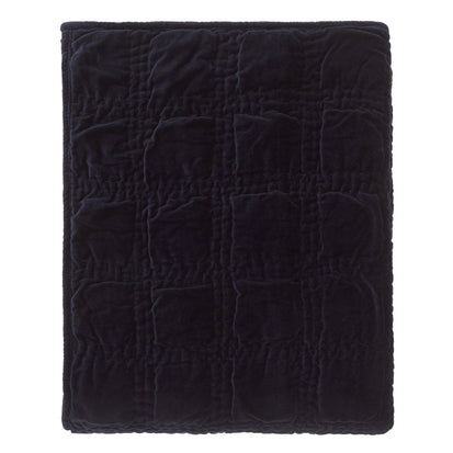 Samana bedspread, dark blue, 100% cotton