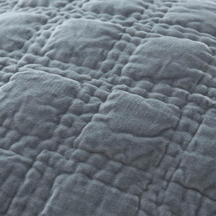 Kissenhülle Samana [Grüngrau]