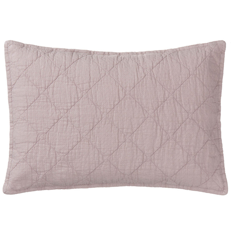 Kissen Lousa, Zartrosa, 100% Leinen