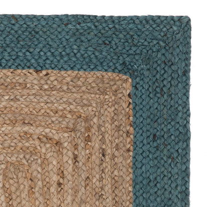Läufer Nandi, Natur & Petrol, 100% Jute