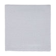 Mondego blanket, light grey & white, 100% cotton