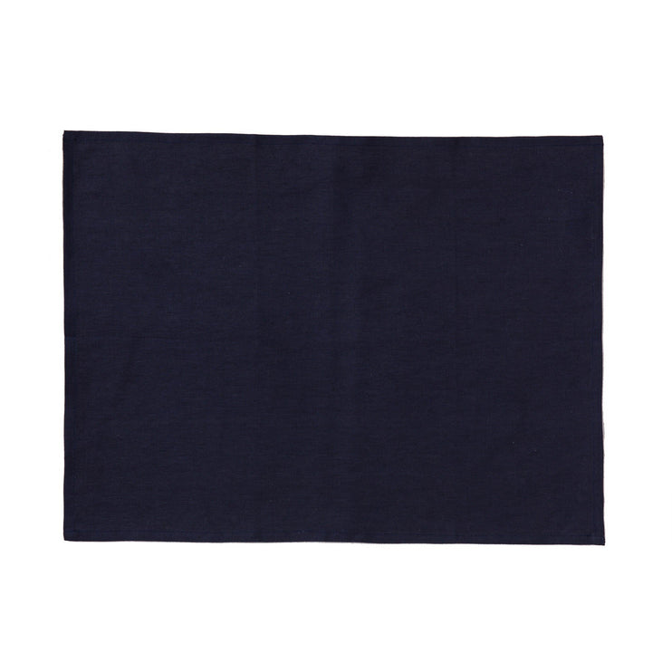 Tischset Teis, Dunkelblau, 100% Leinen