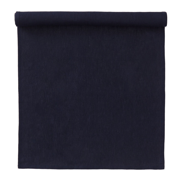 Teis table cloth, dark blue, 100% linen |High quality homewares