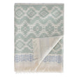 Gilao beach towel, natural white & light grey green & light grey blue, 100% cotton | URBANARA beach towels