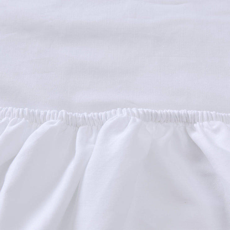 White Marseille Spannbettlaken | Home & Living inspiration | URBANARA
