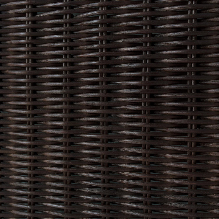 Wäschekorb Java, Dunkelbraun, 100% Rattan | Hochwertige Wohnaccessoires