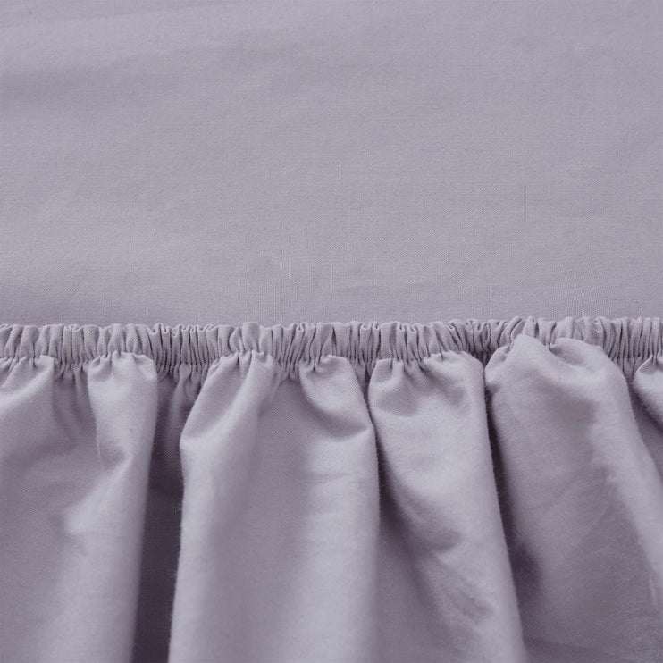 Spannbettlaken Perpignanin Fliedergrau | Schöne Ideen für Ihr Zuhause | URBANARA