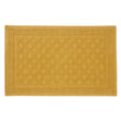 Osuna bath mat, mustard, 100% cotton