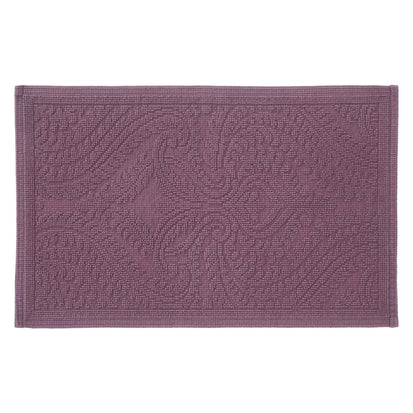 Marvao bath mat, aubergine, 100% cotton