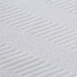 Tajo bath mat, white, 100% cotton | URBANARA bath mats