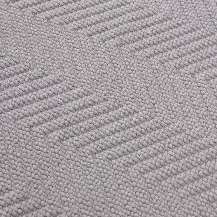 Tajo bath mat, light grey, 100% cotton |High quality homewares
