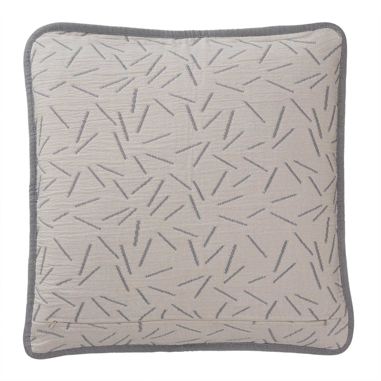 Kissenhülle Alcains, Grau & Sand, 80% Baumwolle & 20% Polyester | Hochwertige Wohnaccessoires