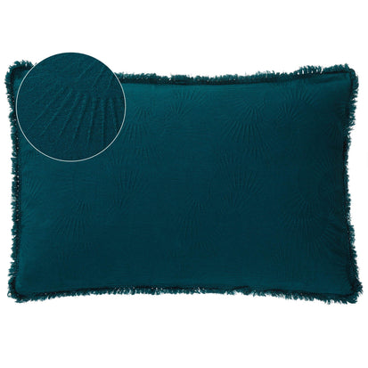 Espinho cushion cover, forest green, 100% cotton