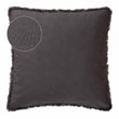 Espinho cushion cover, charcoal, 100% cotton