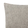 Kissenhülle Gotland, Grau & Creme, 100% Wolle & 100% Leinen | URBANARA Kissenhüllen