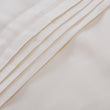 Kissenbezug Manziana, Creme, 100% ägyptische Baumwolle | URBANARA Satin-Bettwäsche
