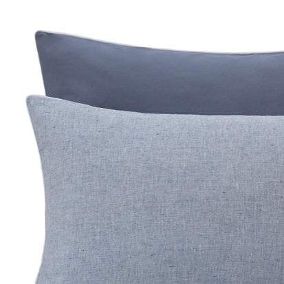 Dark grey blue & White Sameiro Kissenbezug | Home & Living inspiration | URBANARA