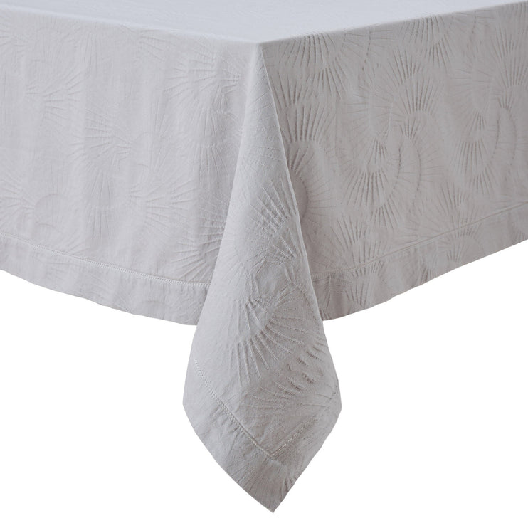 Espinho table runner, light stone grey, 100% cotton |High quality homewares