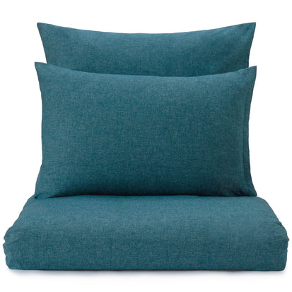 Vilar duvet cover, forest green, 100% organic cotton