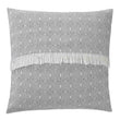 Alcoa cushion cover, black & natural white, 100% cotton