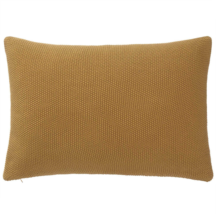 Antua cushion cover, mustard, 100% cotton