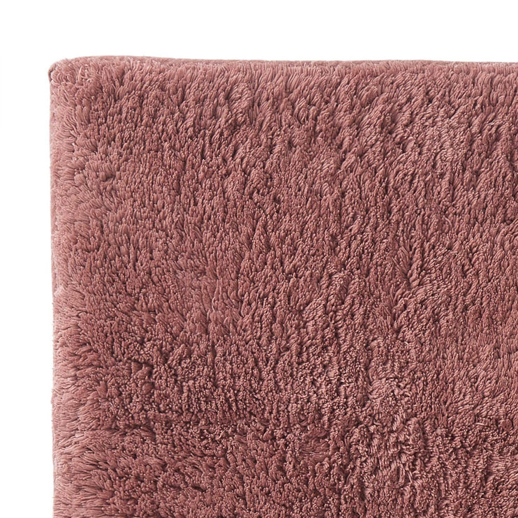 Banas bath mat, dusty pink, 100% cotton | URBANARA bath mats