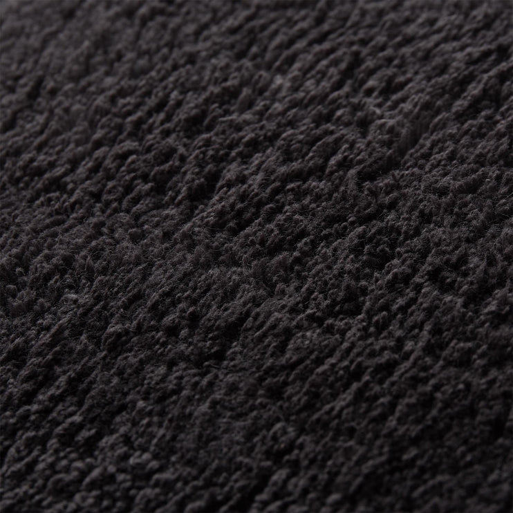 Banas bath mat, charcoal, 100% cotton |High quality homewares
