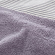 Strandtuch Luni, Fliedergrau, 100% Baumwolle | Hochwertige Wohnaccessoires