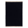 Manu rug, dark blue, 100% wool & 100% cotton |High quality homewares