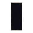 Manu runner, dark blue, 100% wool & 100% cotton | URBANARA runners