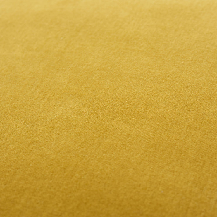 Kissenhülle Suri, Leuchtendes Senfgelb & Dunkelgrau, 100% Baumwolle | URBANARA Kissenhüllen