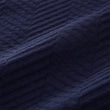 Lixa bedspread, dark blue, 100% cotton | URBANARA bedspreads & quilts