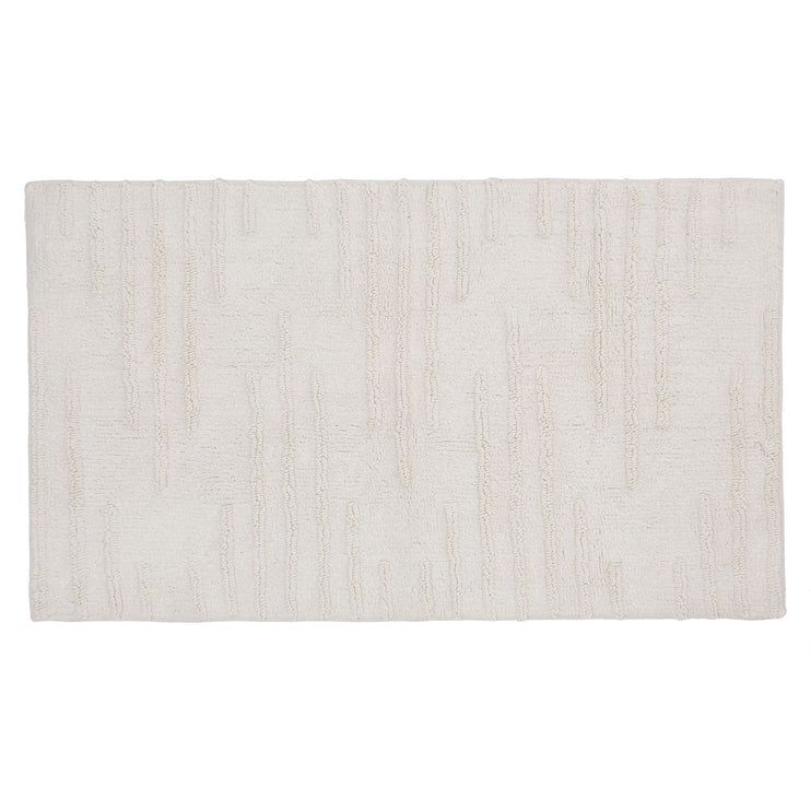 Badematte Eskil, Naturweiß, 100% Baumwolle