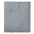 Tagesdecke Gaya, Helles Grüngrau & Grüngrau, 100% Leinen & 100% Baumwolle & 100% Polyester